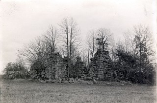 Kronobäcks klosterruin 1910