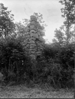 89, Vapenhuset, nordvästra hörnet, foto Manne Hofrén 1931